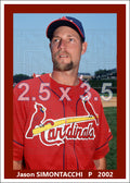 Jason Simontacchi - 2002 St. Louis Cardinals - choose a size & style