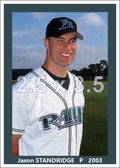 Jason Standridge - 2003 Tampa Bay Devil Rays - choose a size & style
