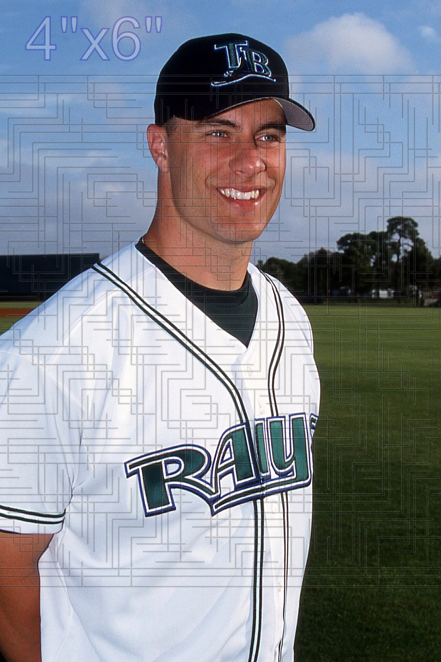 Jason Standridge - 2003 Tampa Bay Devil Rays - choose a size & style