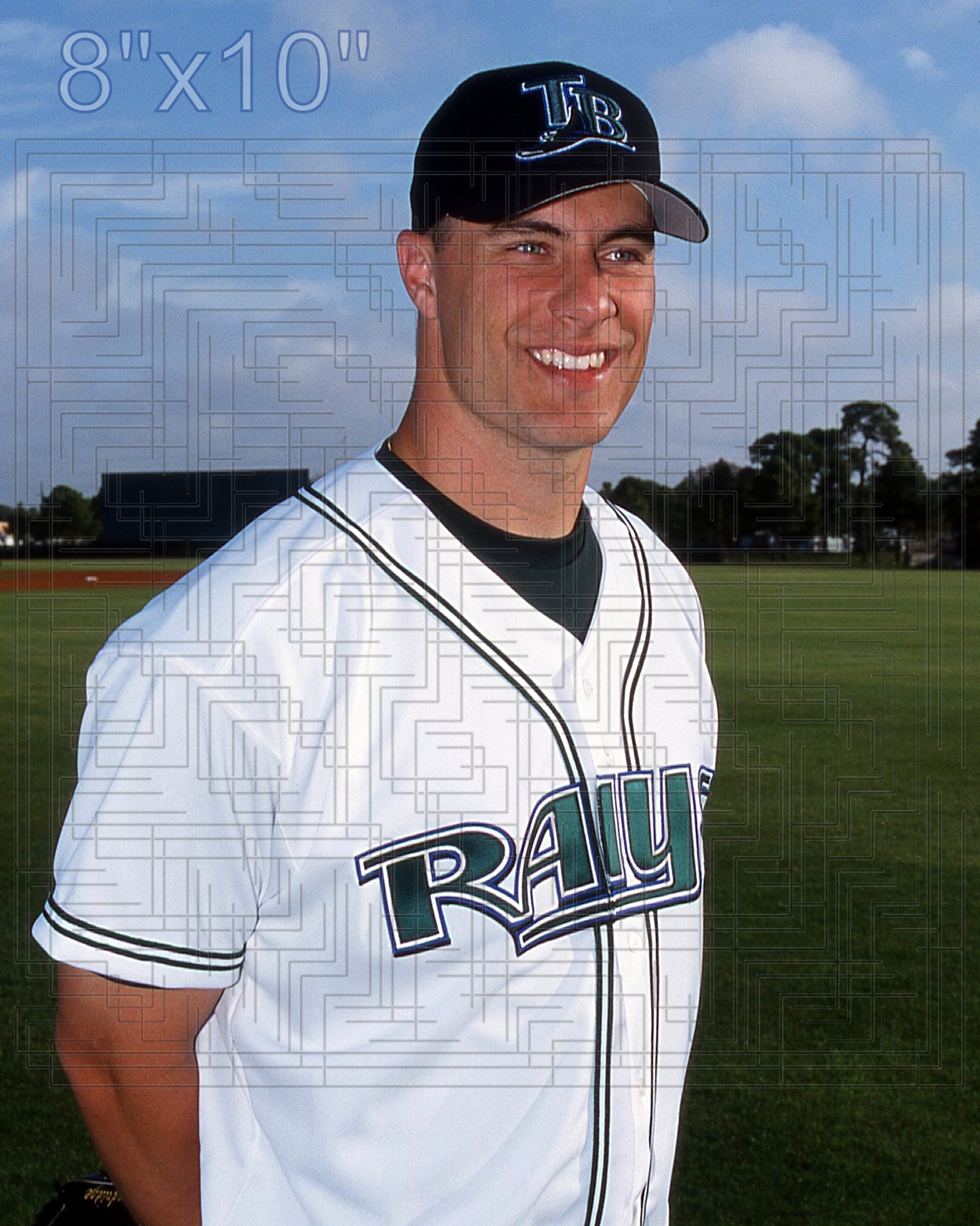 Jason Standridge - 2003 Tampa Bay Devil Rays - choose a size & style