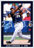Javier Cardona - 2002 San Diego Padres - choose a size & style