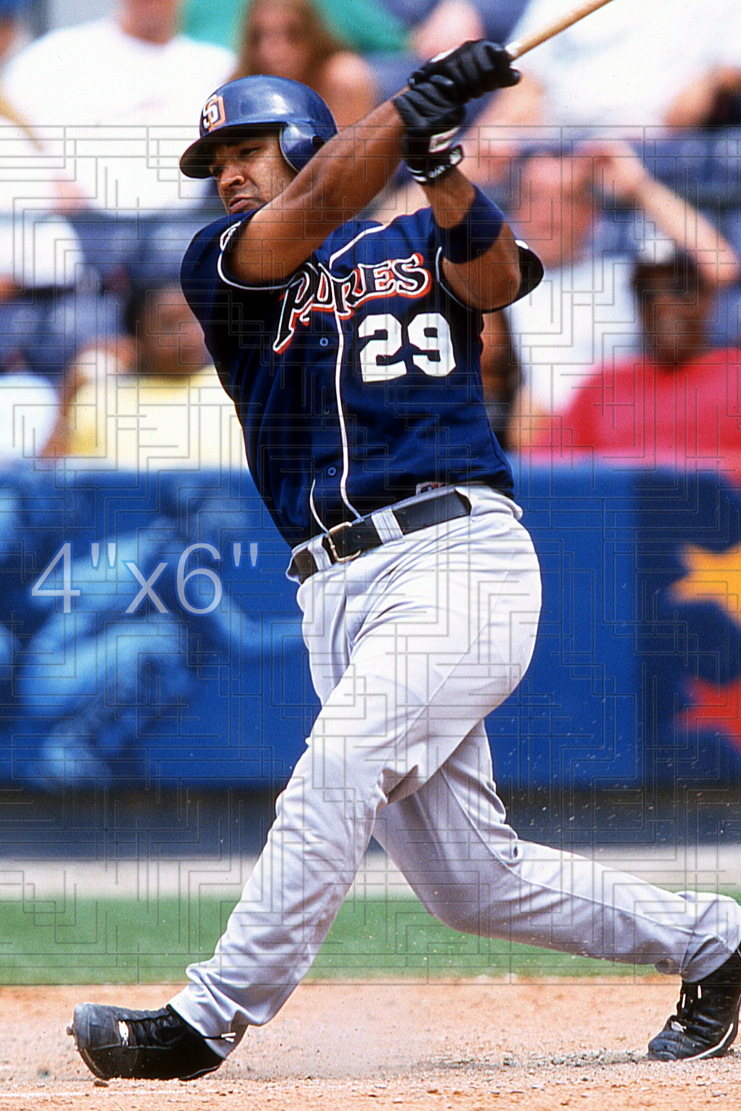 Javier Cardona - 2002 San Diego Padres - choose a size & style
