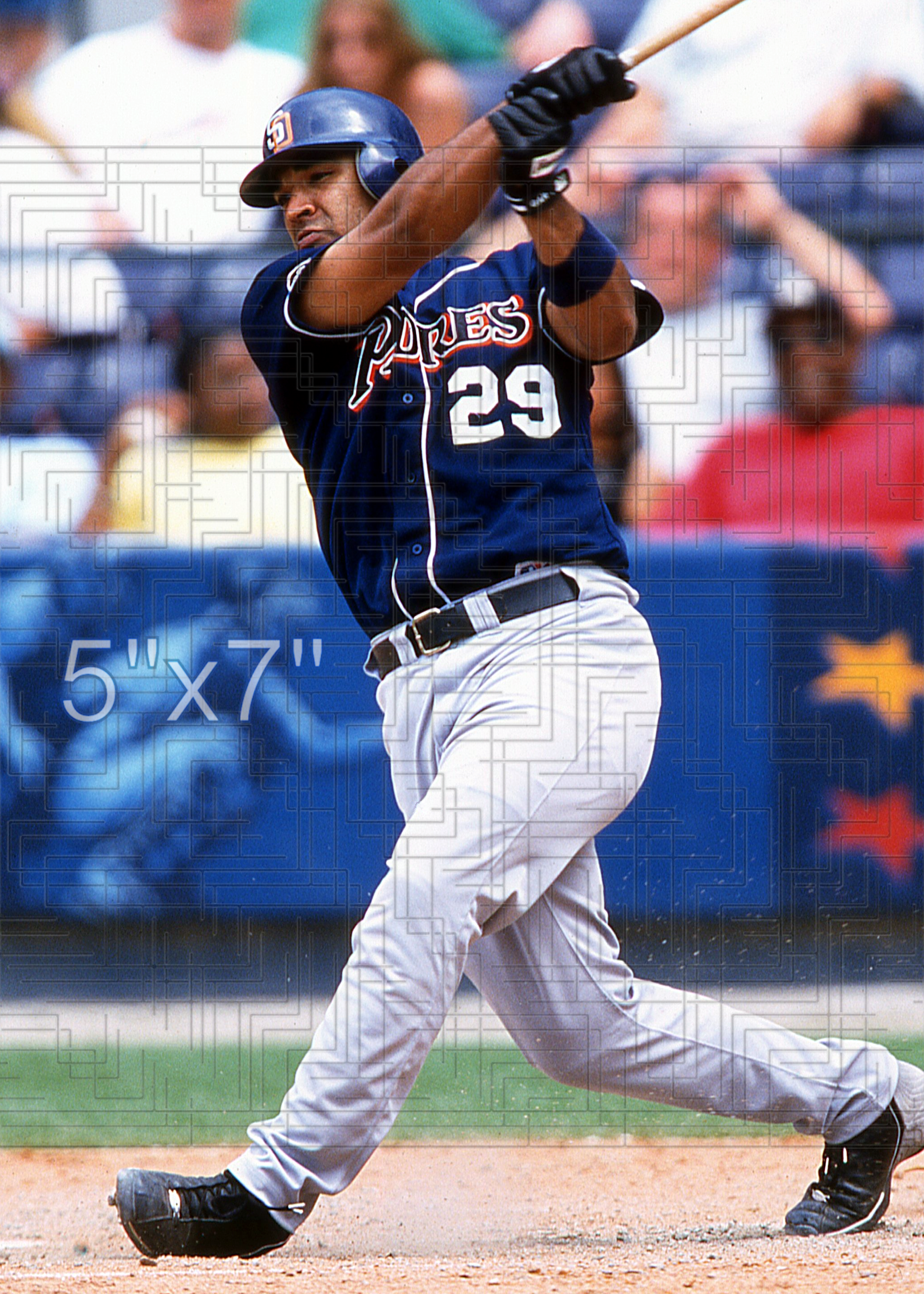 Javier Cardona - 2002 San Diego Padres - choose a size & style
