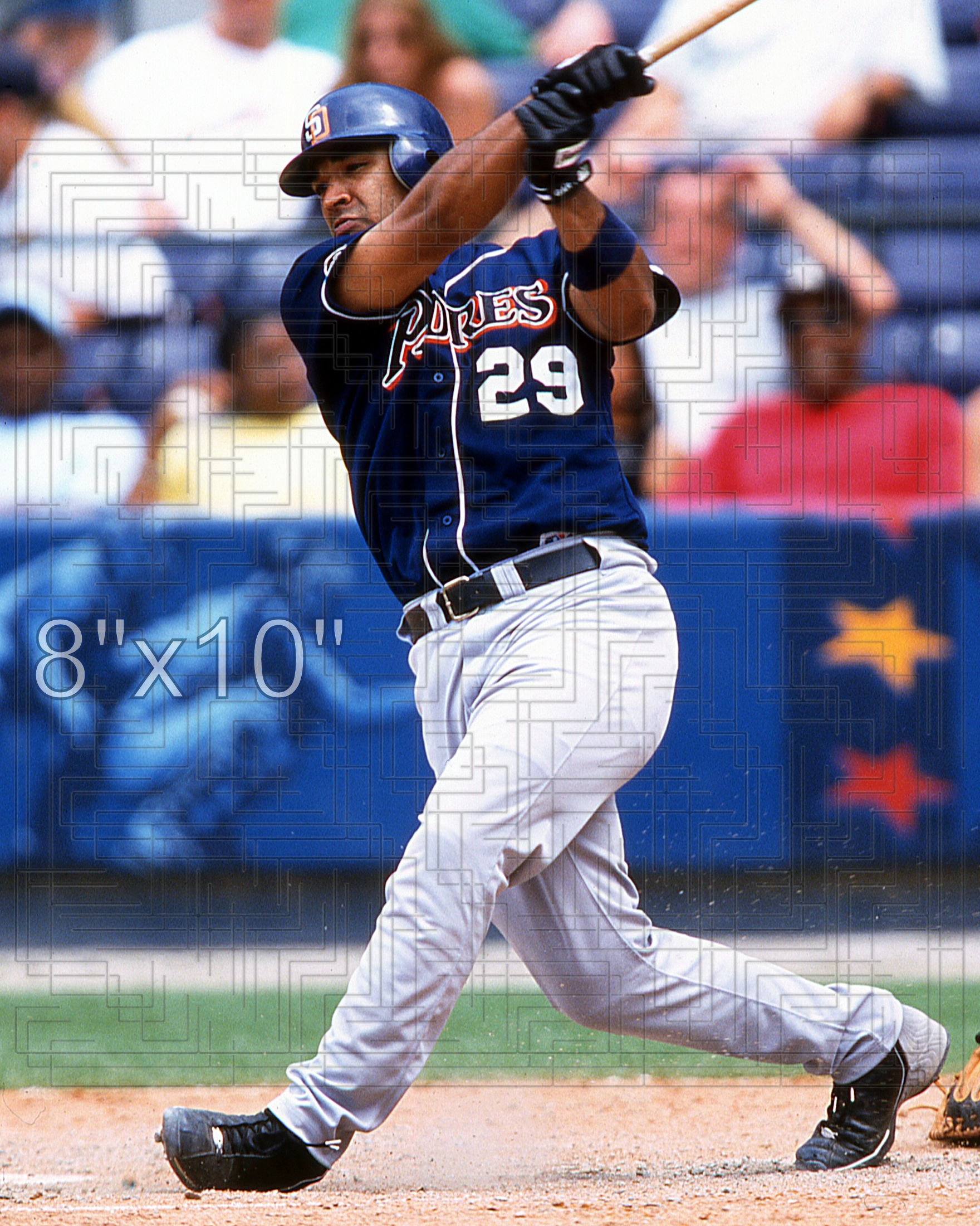 Javier Cardona - 2002 San Diego Padres - choose a size & style