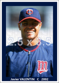 Javier Valentin - 2002 Minnesota Twins - choose a size & style
