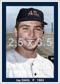 Jay Dahl - 1963 Houston Colt .45s - choose a size & style