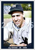 Jay Difani - 1949 Washington Senators - choose a size & style