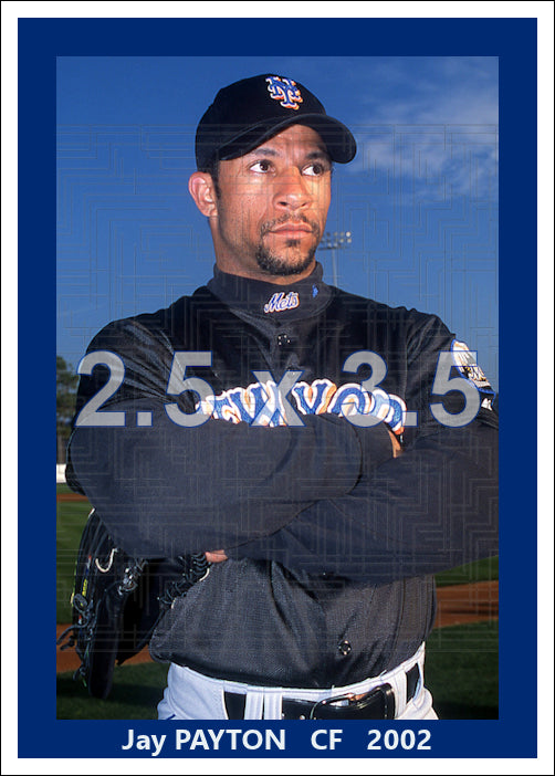 Jay Payton - 2002 New York Mets - choose a size & style
