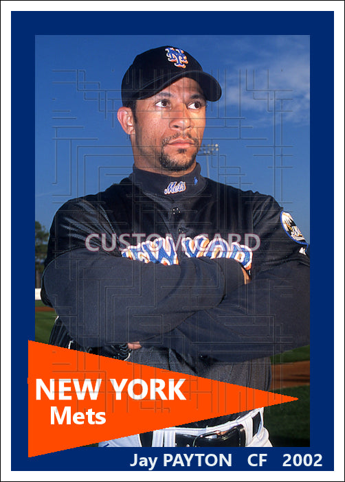 Jay Payton - 2002 New York Mets - choose a size & style