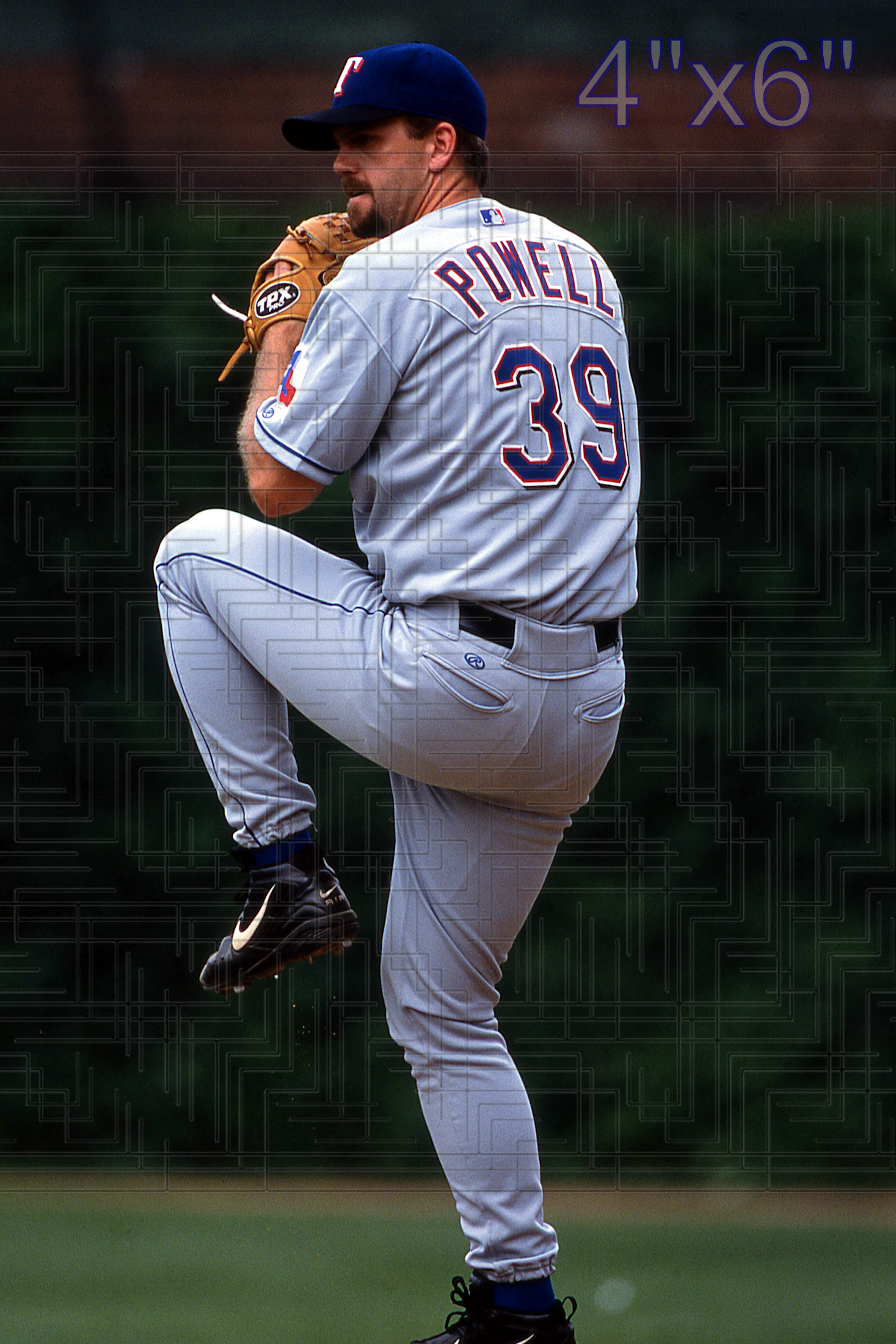 Jay Powell - 2002 Texas Rangers - choose a size & style
