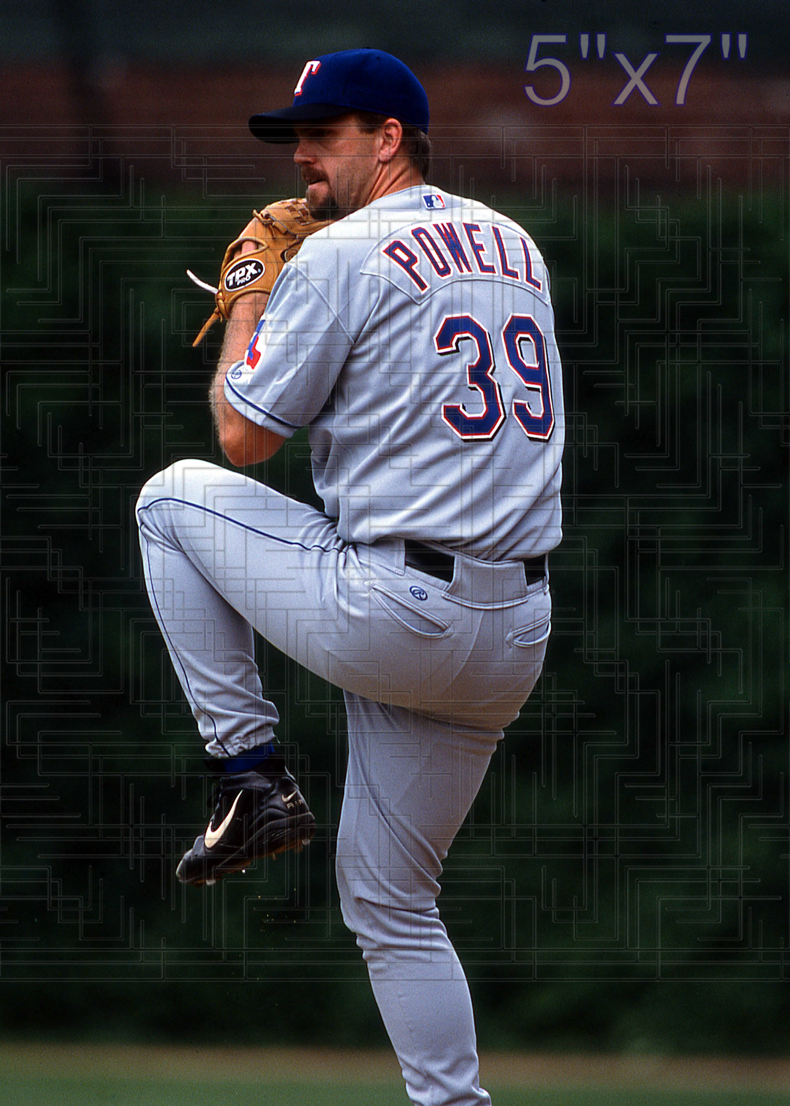 Jay Powell - 2002 Texas Rangers - choose a size & style
