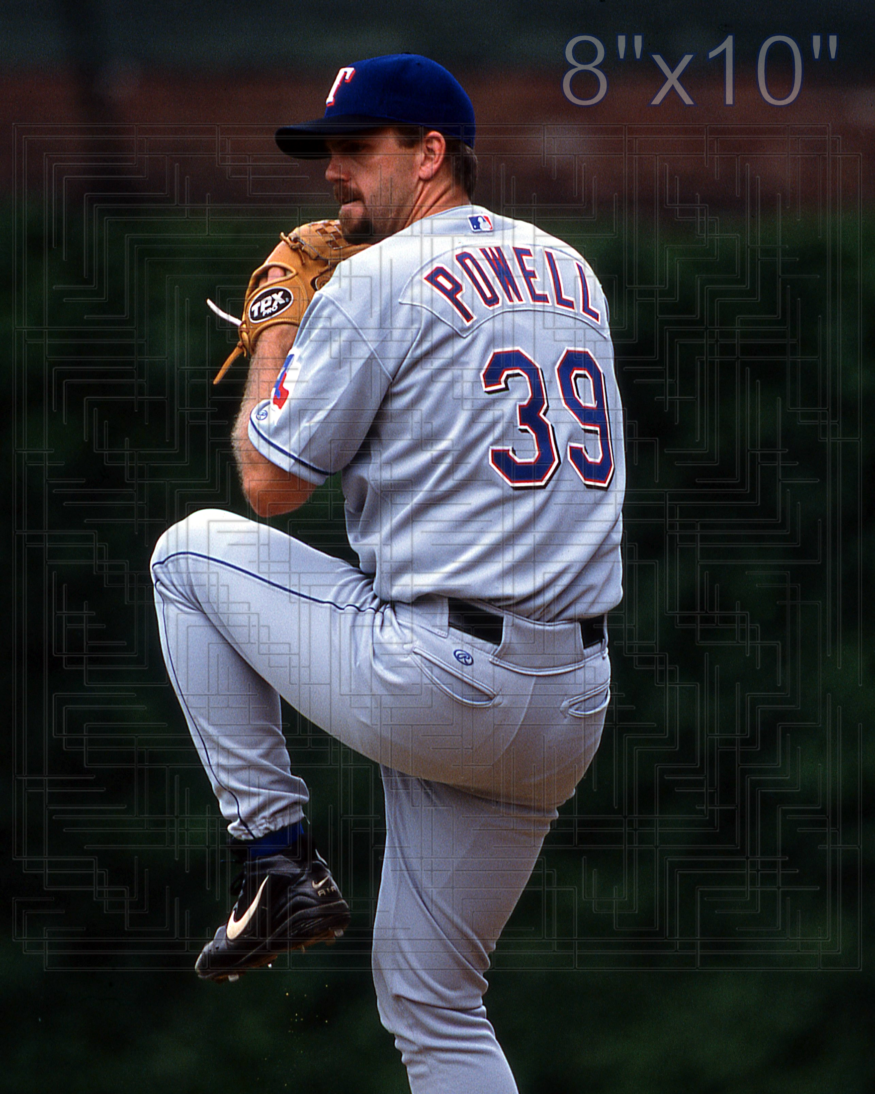 Jay Powell - 2002 Texas Rangers - choose a size & style