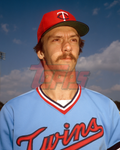 Jeff Little - 1982 Minnesota Twins - original ToppsVault medium format color transparency