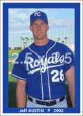 Jeff Austin - 2002 Kansas City Royals - choose a size & style