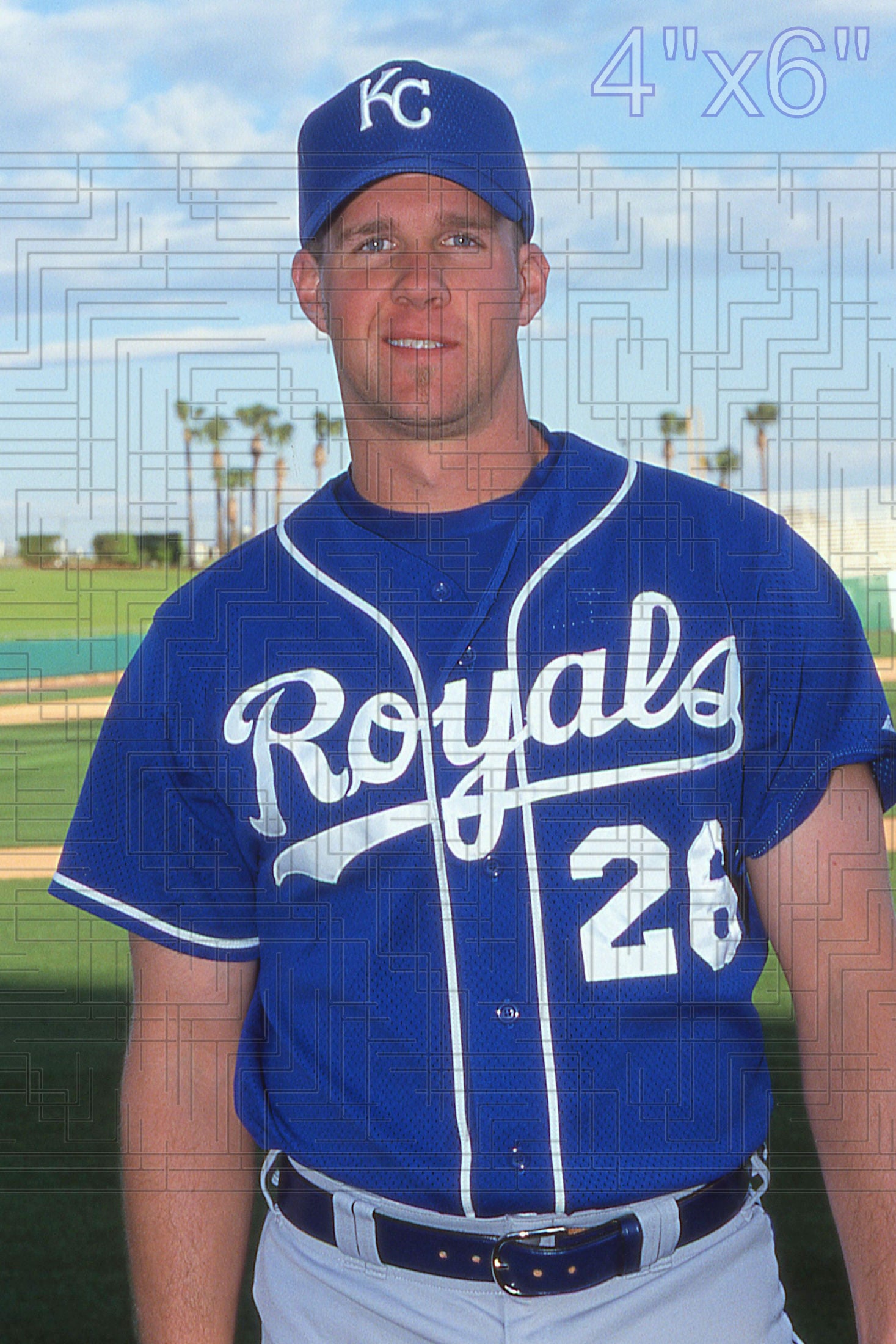 Jeff Austin - 2002 Kansas City Royals - choose a size & style