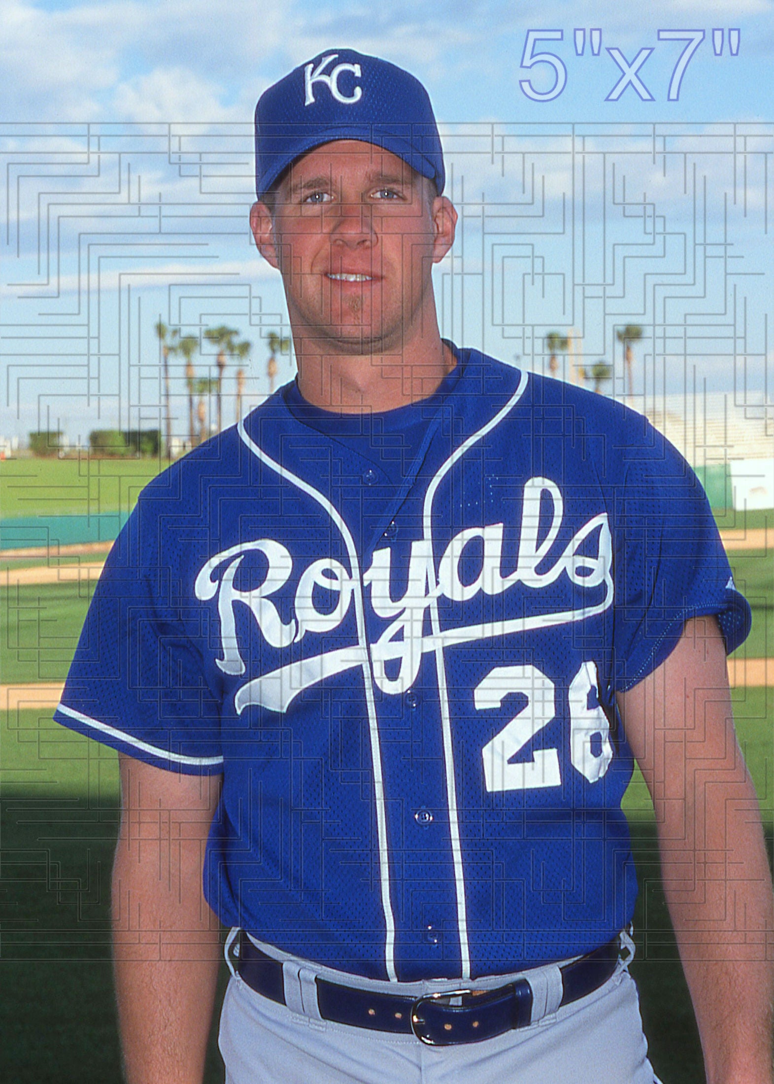 Jeff Austin - 2002 Kansas City Royals - choose a size & style
