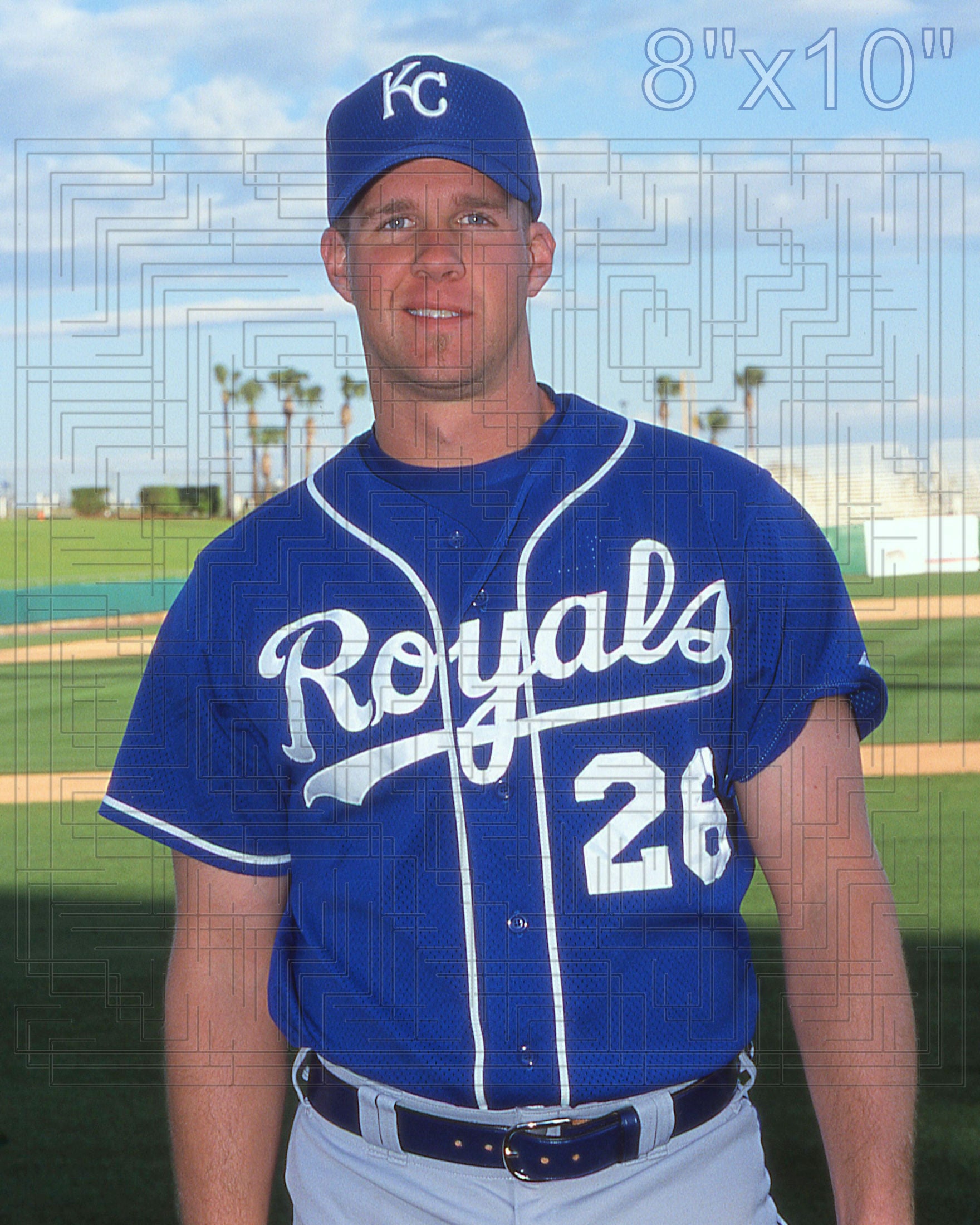 Jeff Austin - 2002 Kansas City Royals - choose a size & style
