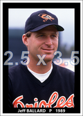 Jeff Ballard - 1989 Baltimore Orioles - choose a size & style
