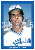 Jeff Byrd - 1977 Toronto Blue Jays - choose a size & style