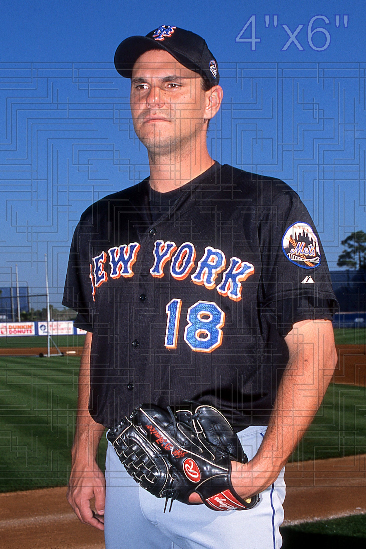 Jeff D'Amico - 2002 New York Mets - choose a size & style