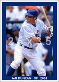 Jeff Duncan - 2003 New York Mets - choose a size & style