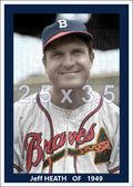 Jeff Heath - 1949 Boston Braves - choose a size & style