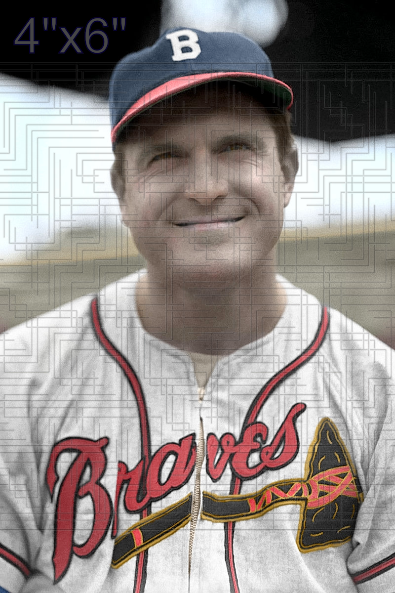 Jeff Heath - 1949 Boston Braves - choose a size & style