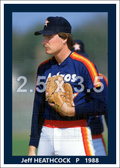 Jeff Heathcock - 1988 Houston Astros - choose a size & style