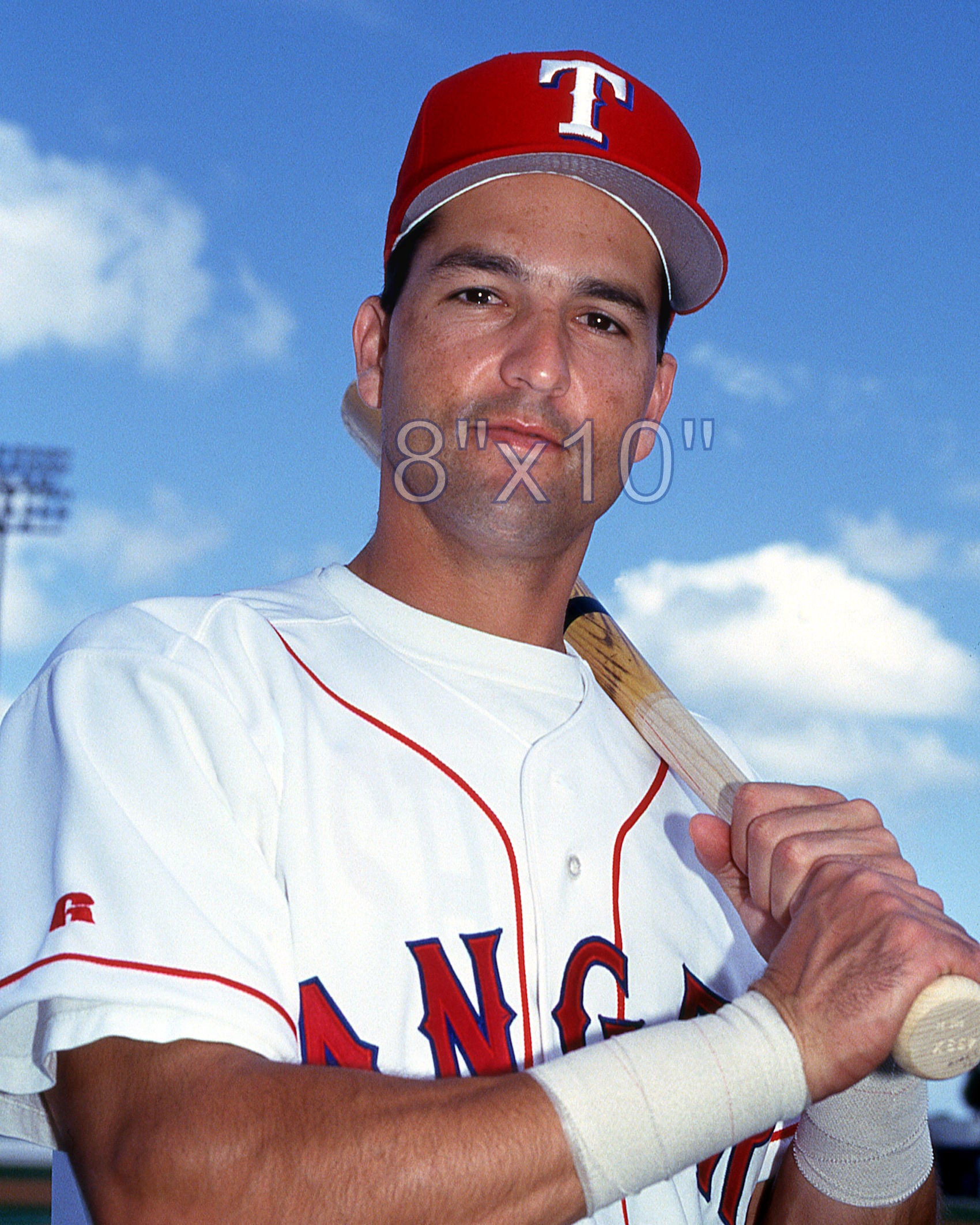 Jeff Huson - 1993 Texas Rangers - choose a size & style