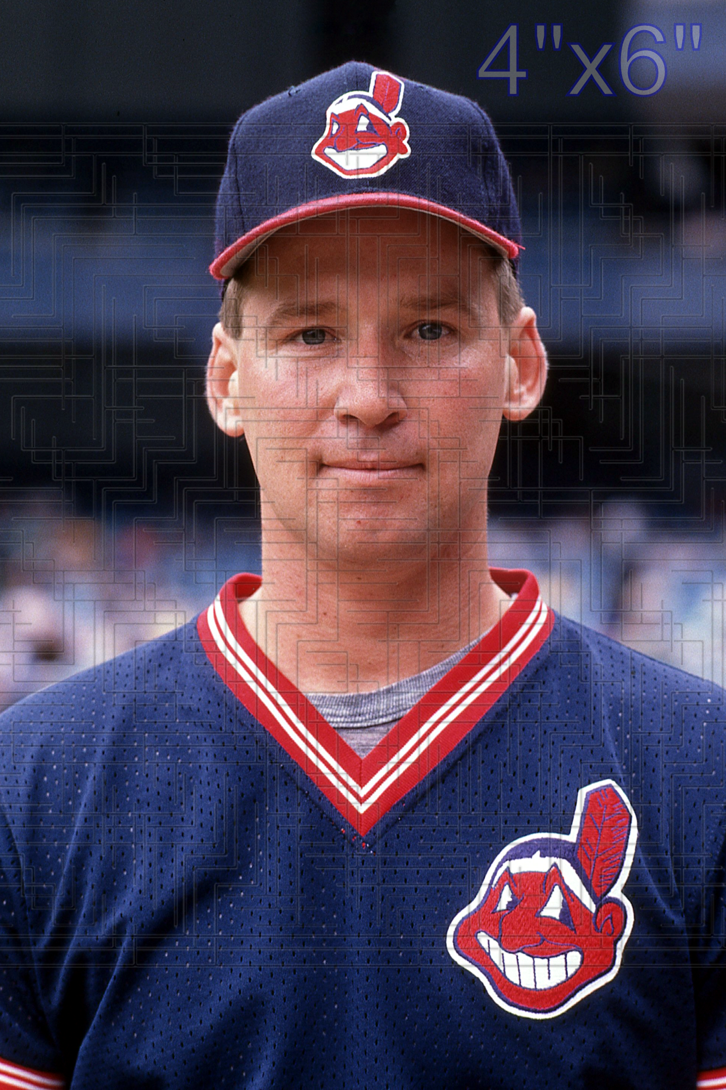 Jeff Kaiser - 1988 Cleveland Indians - choose a size & style