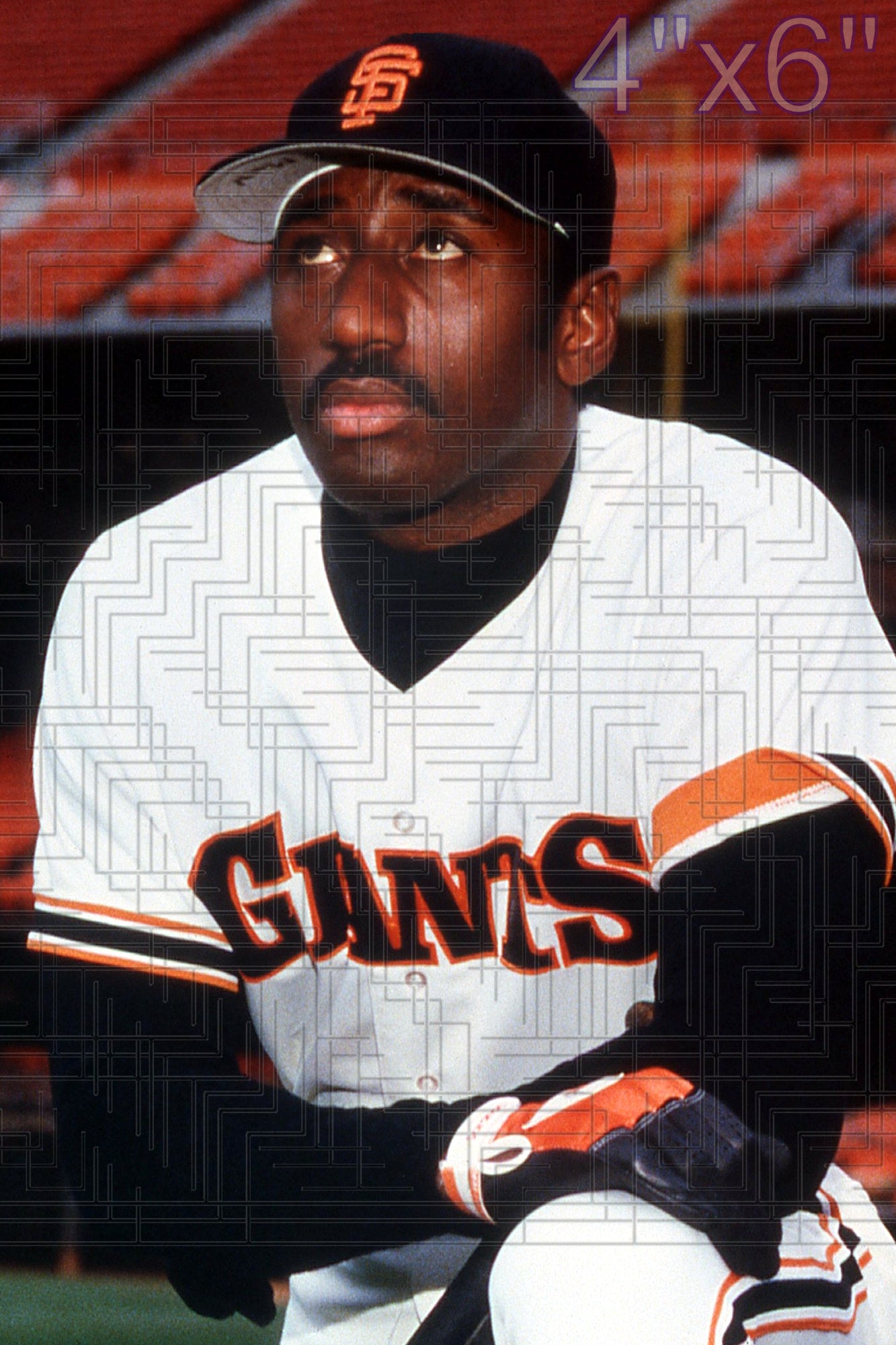 Jeffrey Leonard - 1983-88 San Francisco Giants - choose a size & style