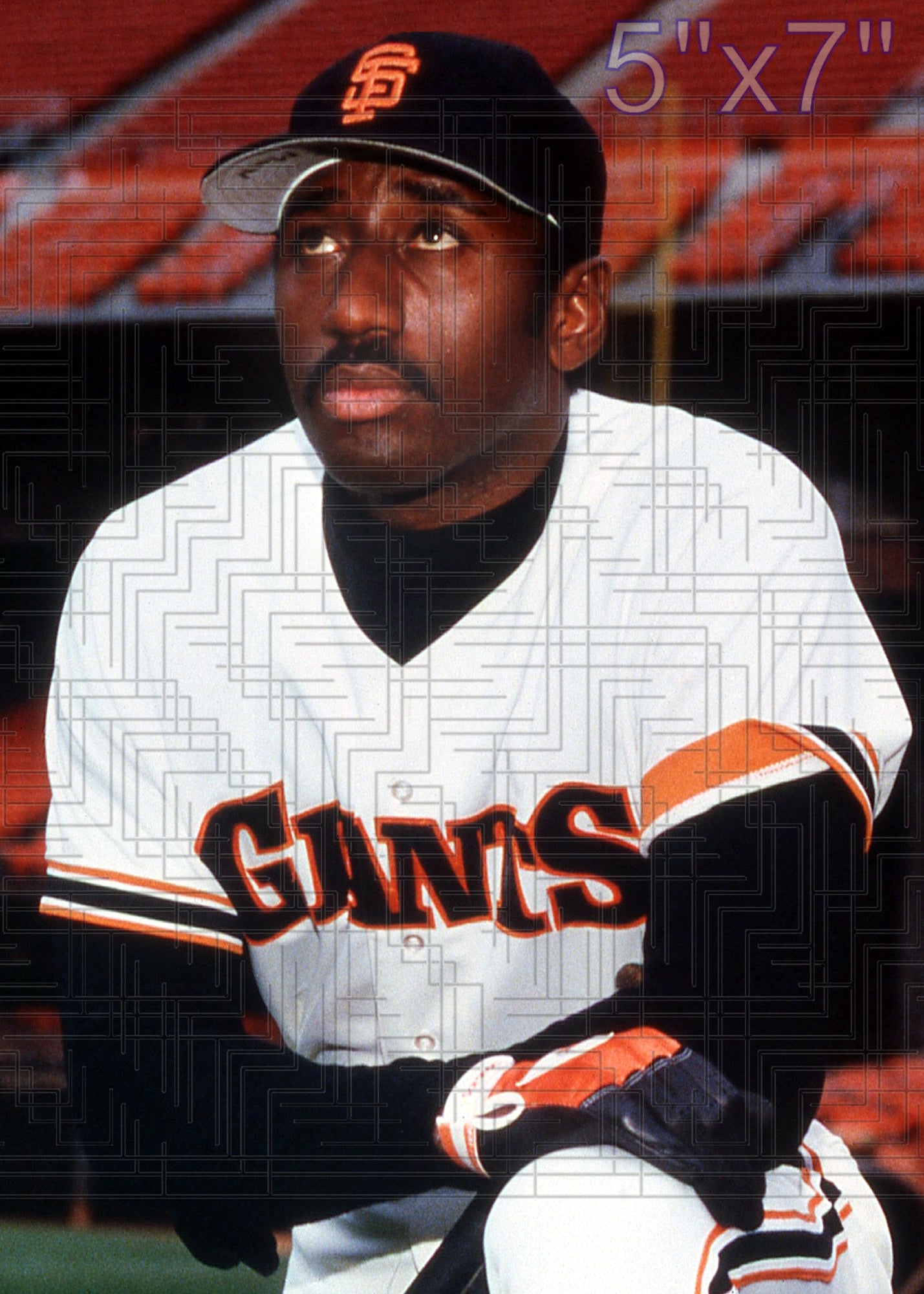 Jeffrey Leonard - 1983-88 San Francisco Giants - choose a size & style