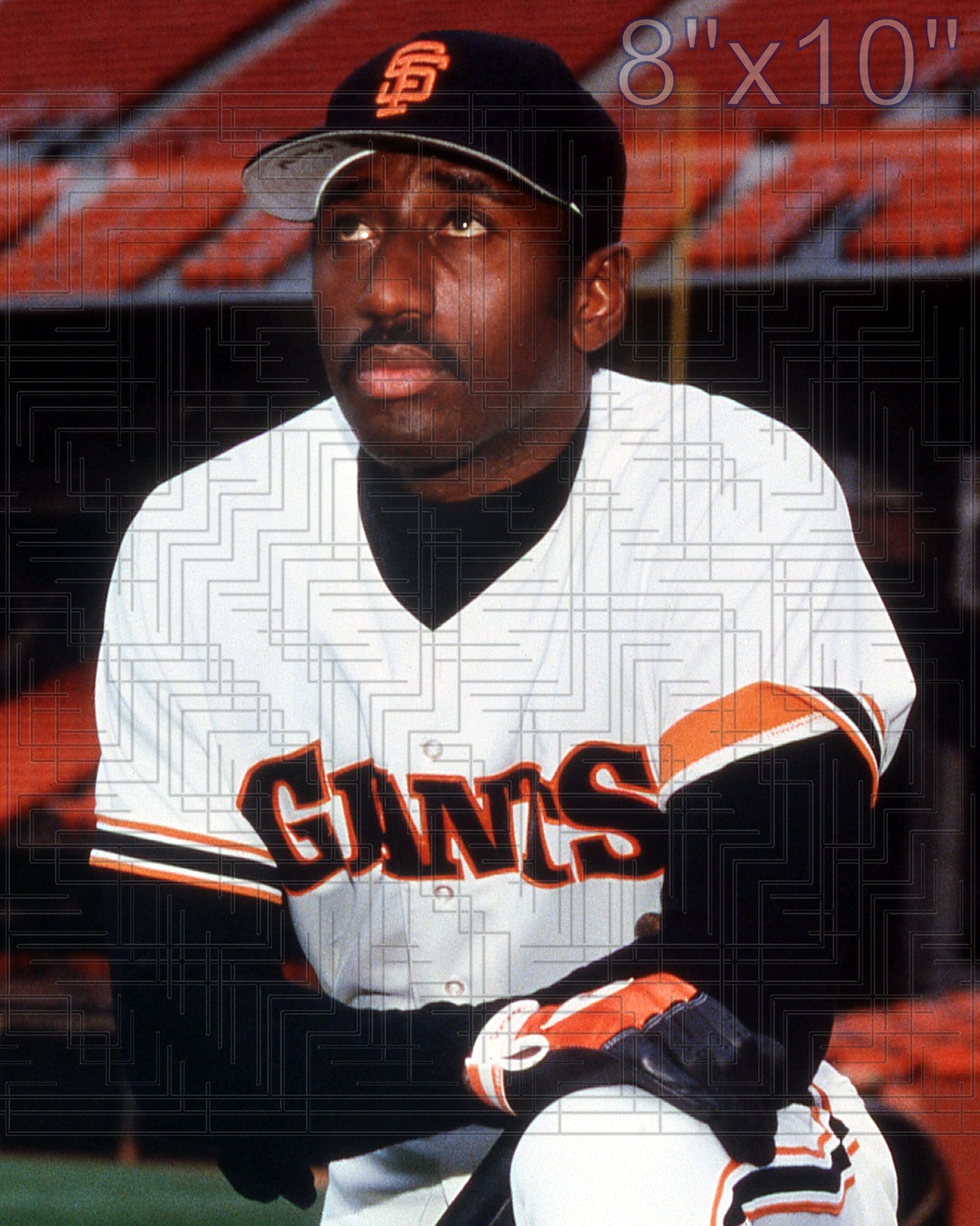 Jeffrey Leonard - 1983-88 San Francisco Giants - choose a size & style