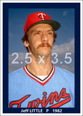 Jeff Little - 1982 Minnesota Twins - choose a size & style