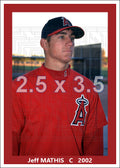 Jeff Mathis - 2002 Anaheim Angels - choose a size & style