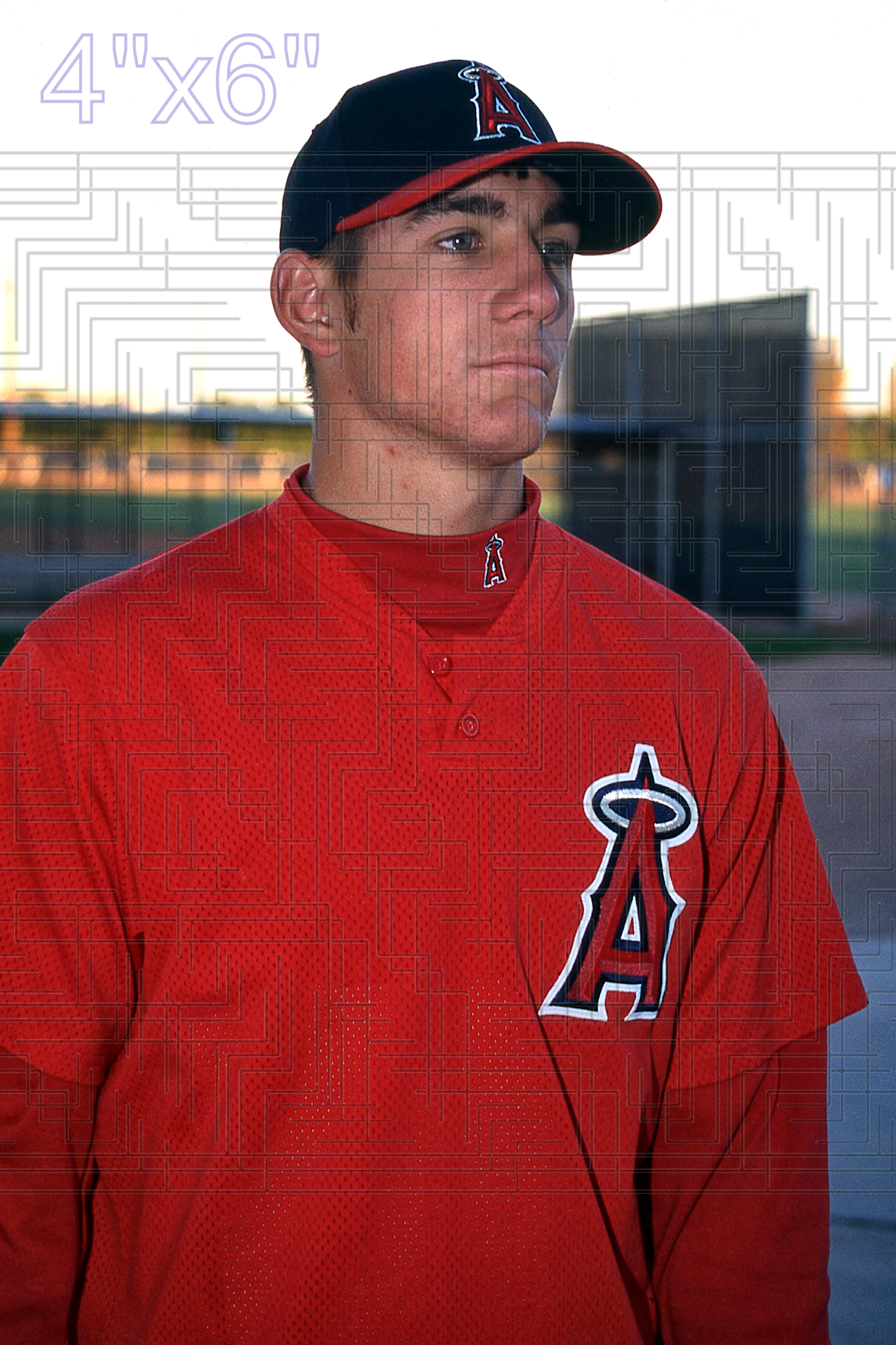 Jeff Mathis - 2002 Anaheim Angels - choose a size & style