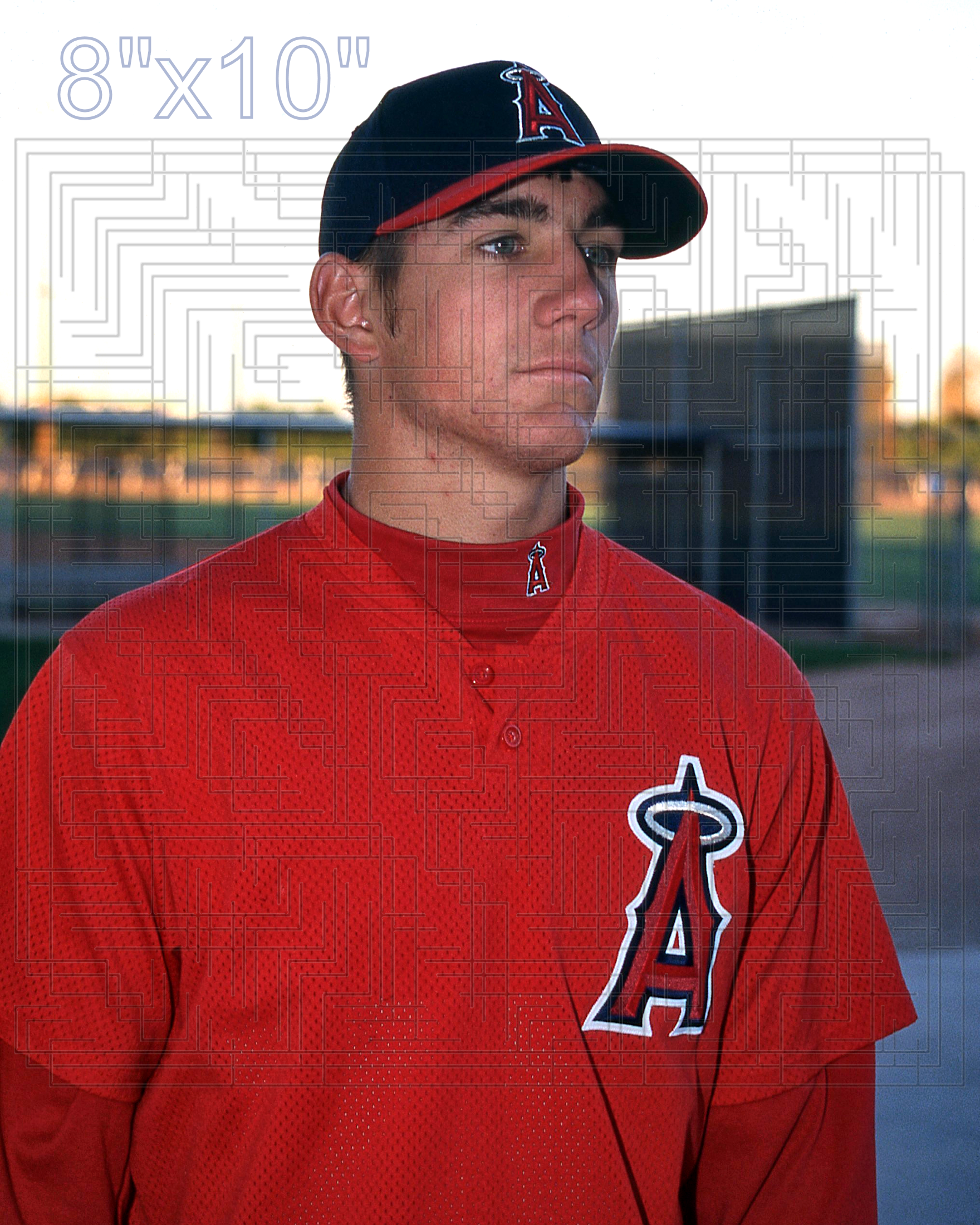 Jeff Mathis - 2002 Anaheim Angels - choose a size & style