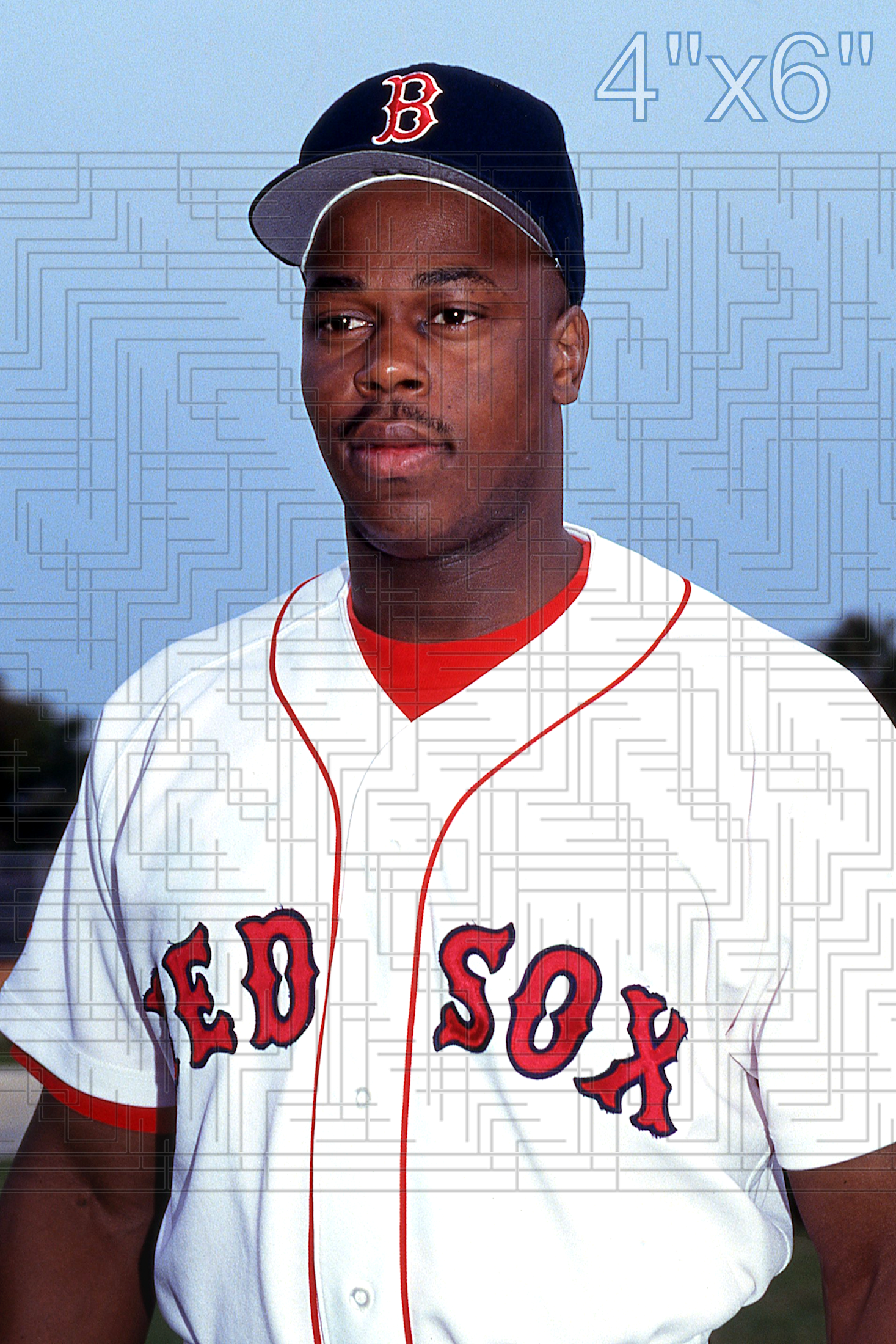 Jeff McNeely - 1994 Boston Red Sox - choose a size & style