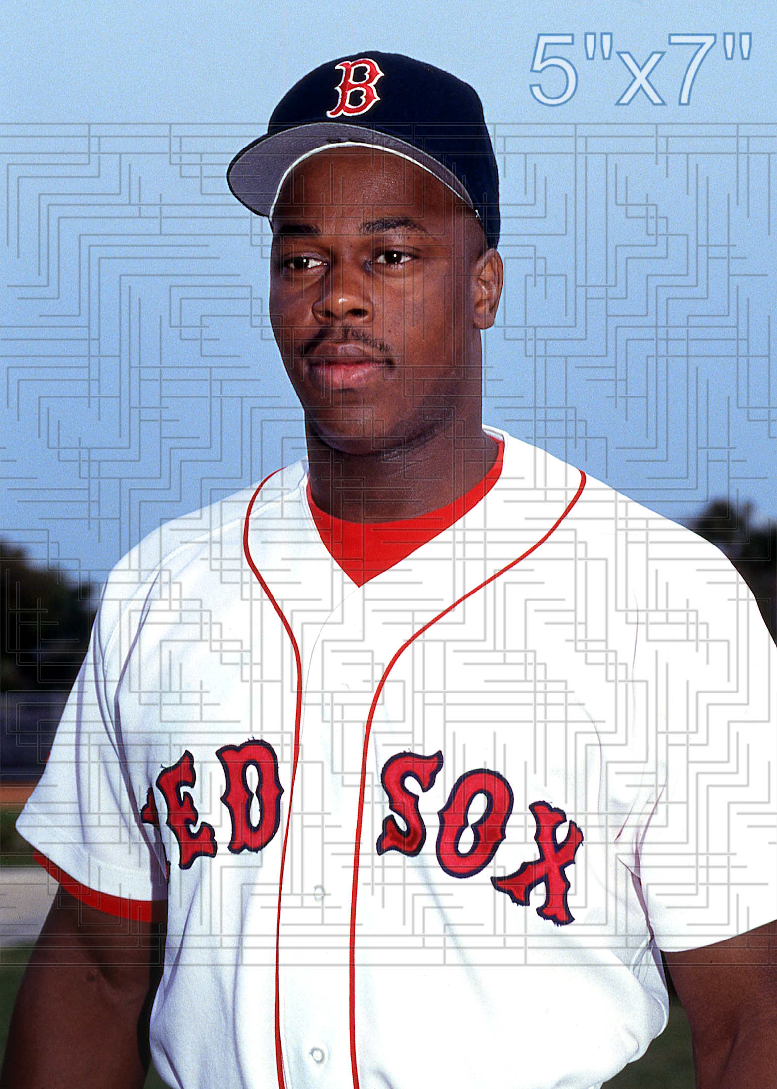 Jeff McNeely - 1994 Boston Red Sox - choose a size & style