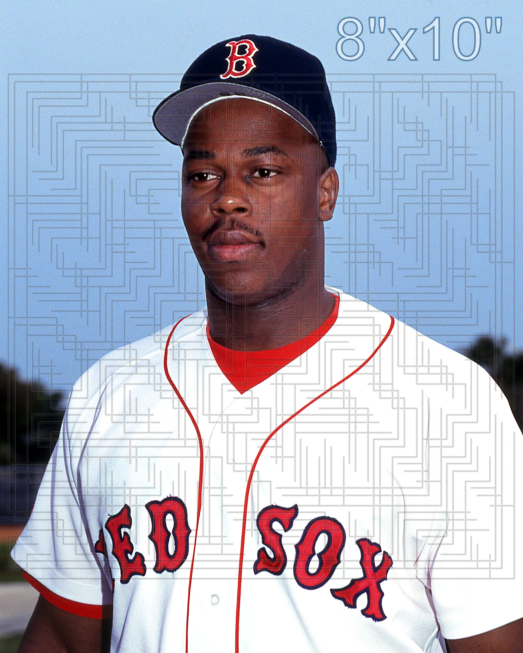 Jeff McNeely - 1994 Boston Red Sox - choose a size & style