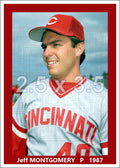 Jeff Montgomery - 1987 Cincinnati Reds - choose a size & style