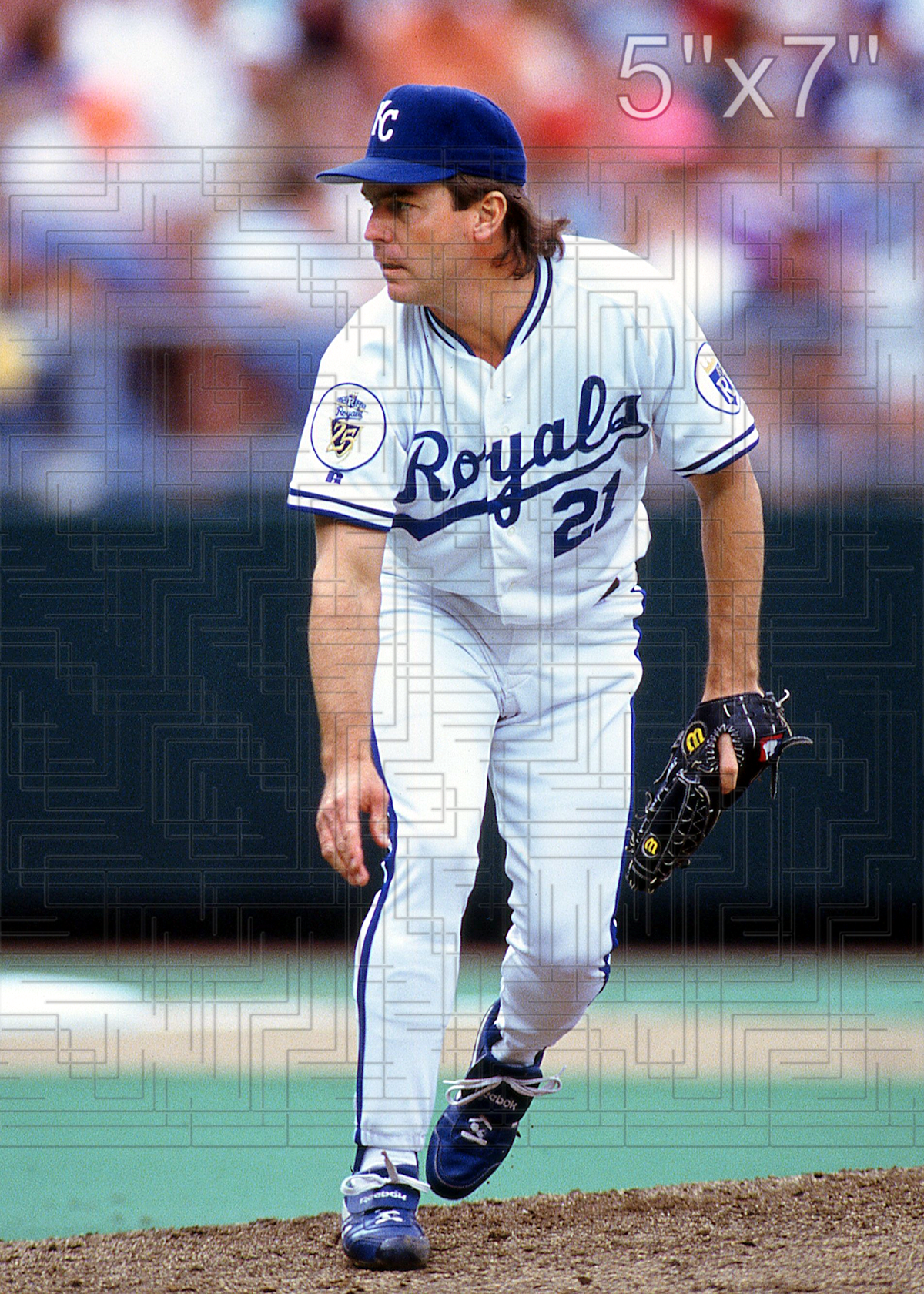 Jeff Montgomery - 1993 Kansas City Royals - choose a size & style