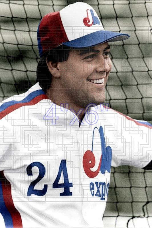 Jeff Reed - 1987 Montreal Expos - choose a size & style