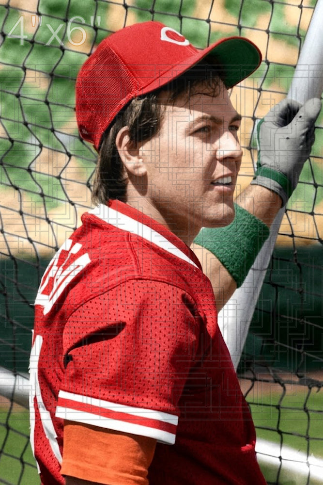 Jeff Reed - 1990 Cincinnati Reds - choose a size & style