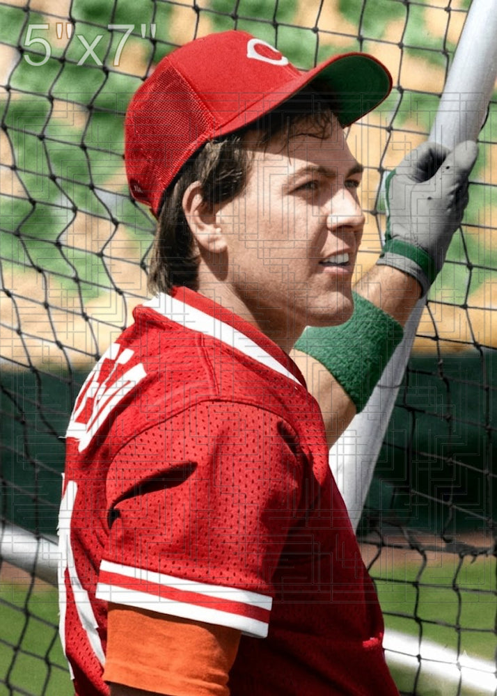 Jeff Reed - 1990 Cincinnati Reds - choose a size & style