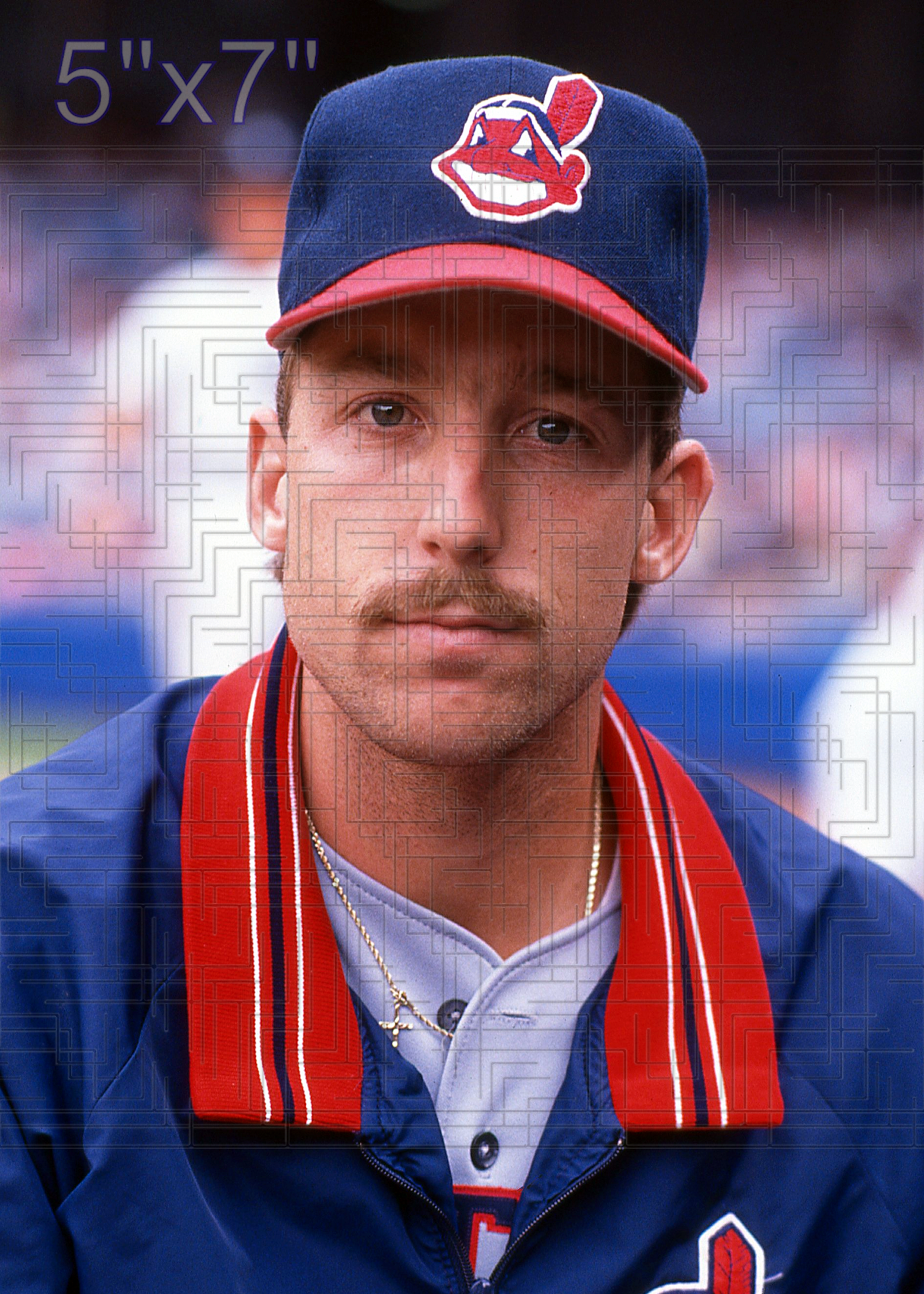 Jeff Shaw - 1990 Cleveland Indians - choose a size & style
