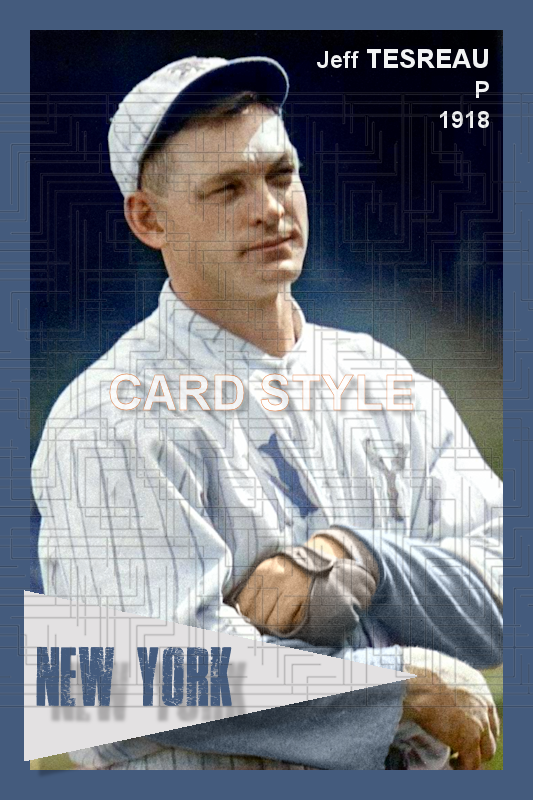 Jeff Tesreau - 1918 New York Giants - choose a size & style