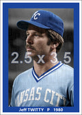 Jeff Twitty - 1980 Kansas City Royals - choose a size & style