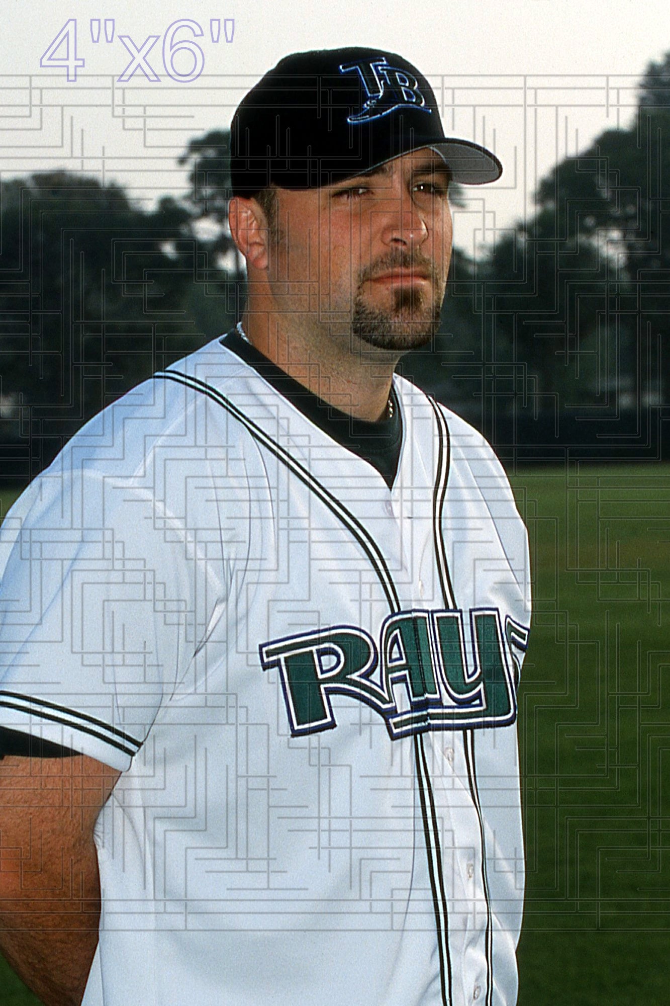 Jeff Wallace - 2001 Tampa Bay Devil Rays - choose a size & style