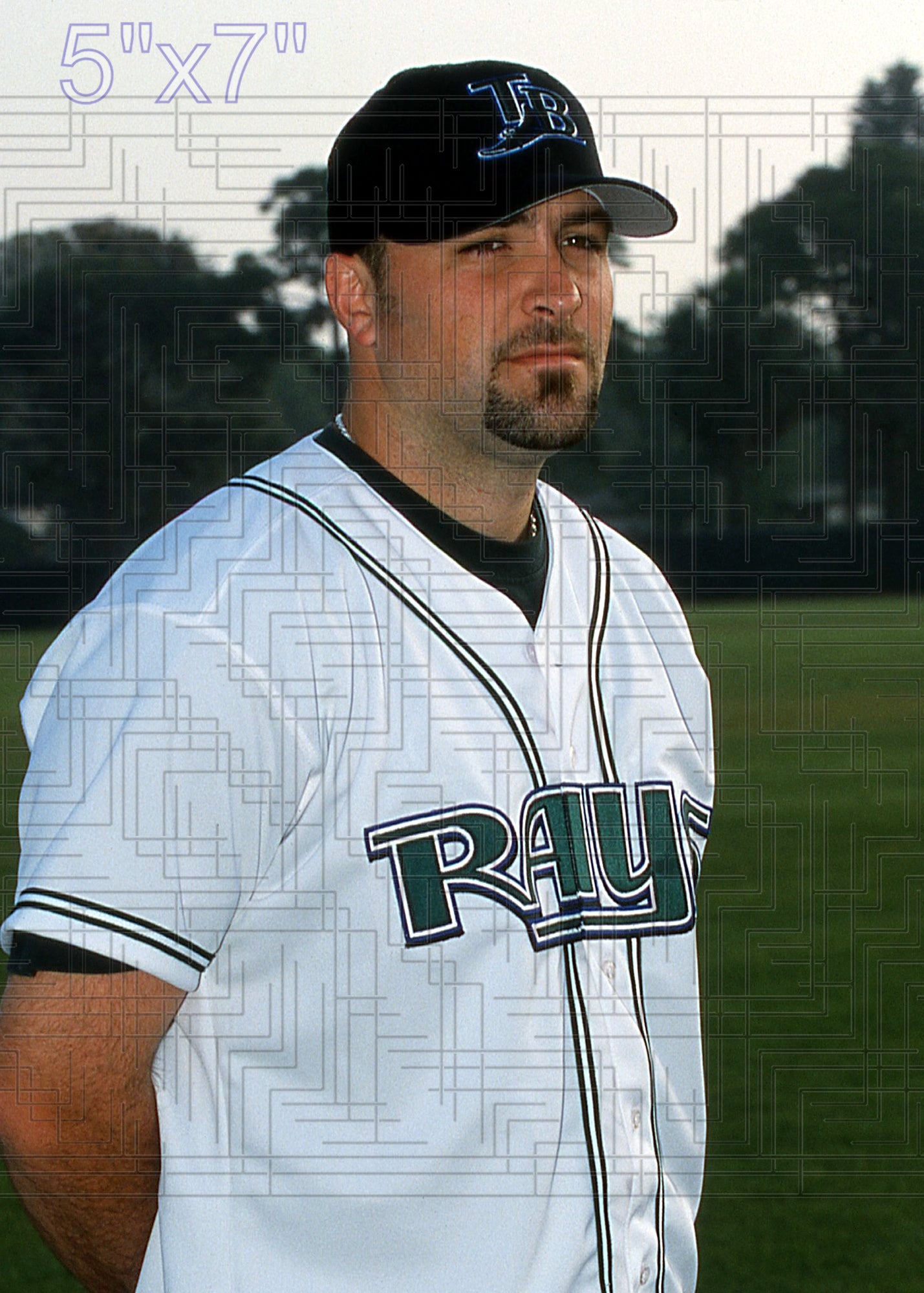 Jeff Wallace - 2001 Tampa Bay Devil Rays - choose a size & style